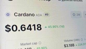 Le prix de l'action Cardano augmente de 75 %, que se passe-t-il ?